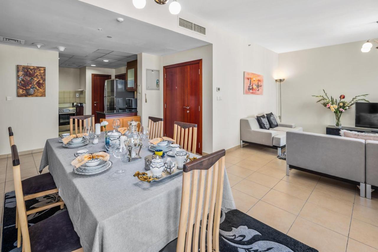 Lovely 2-Bed Condo In Jbr - 5 Mins From Beach - Palm View! Dubaj Zewnętrze zdjęcie
