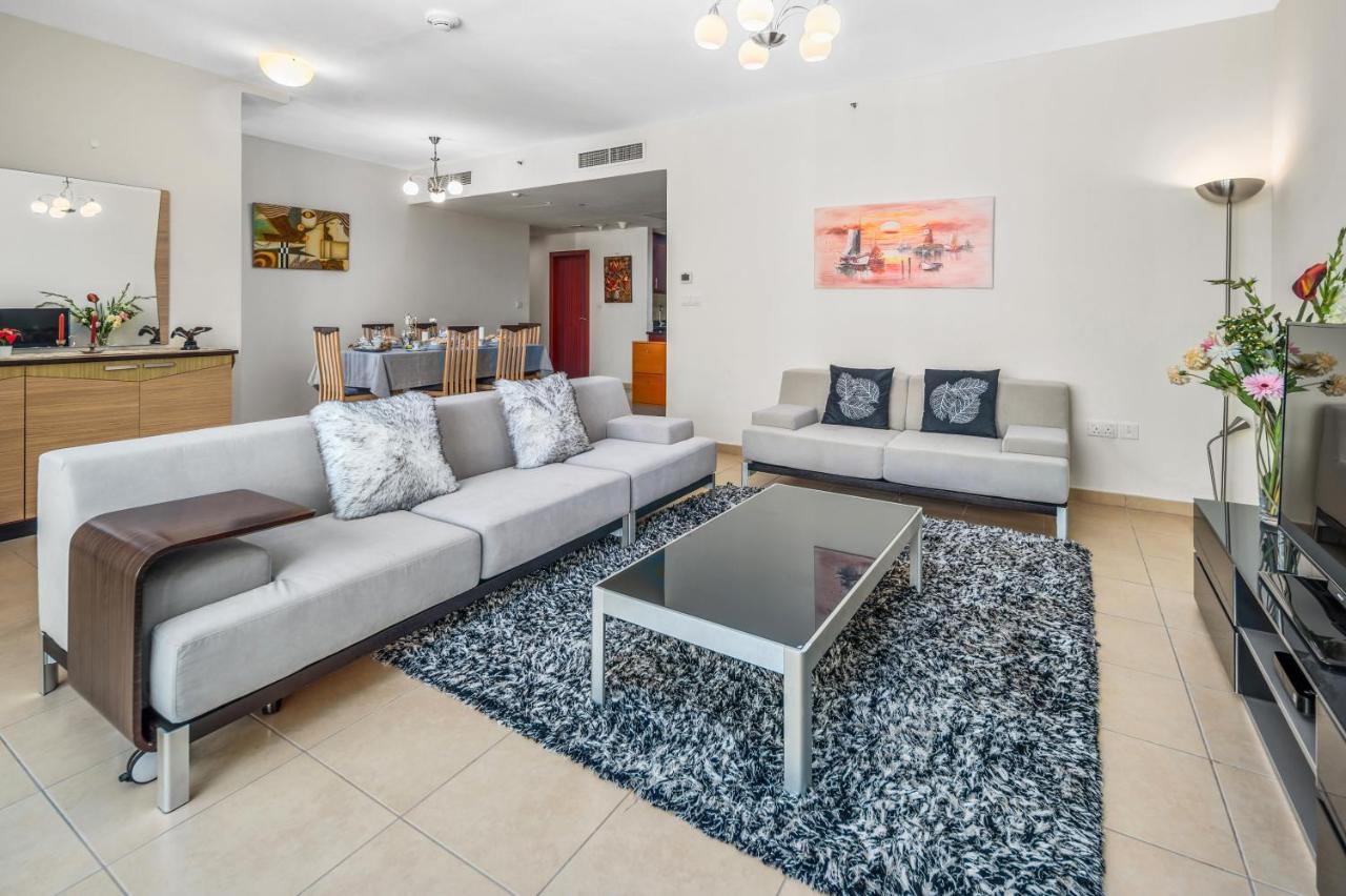 Lovely 2-Bed Condo In Jbr - 5 Mins From Beach - Palm View! Dubaj Zewnętrze zdjęcie